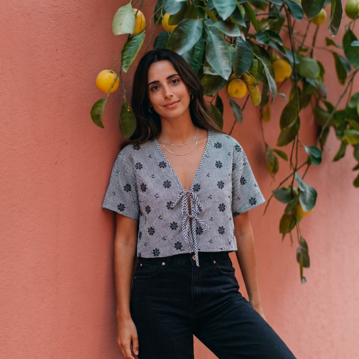 Blusa flor